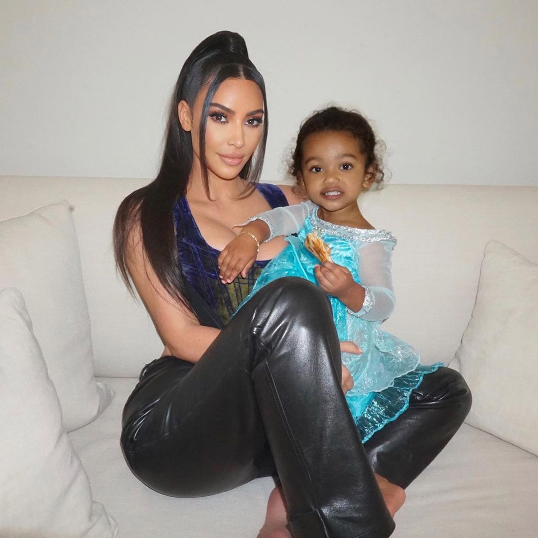 Proof Kim Kardashian & Chicago West Are Twins "Forever" in New Pics - E